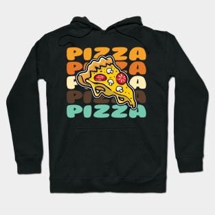 Pizza Retro Vintage Hoodie